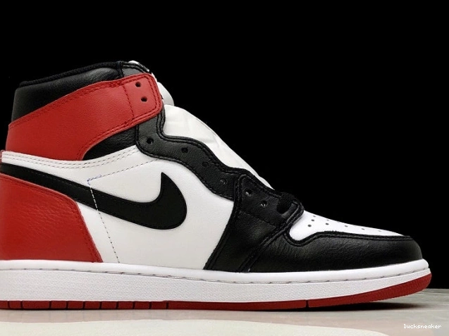 Rep LUCY Jordan Retro 1 Air Black Toe 555088-125 0812